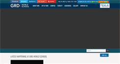 Desktop Screenshot of grdworldschool.com